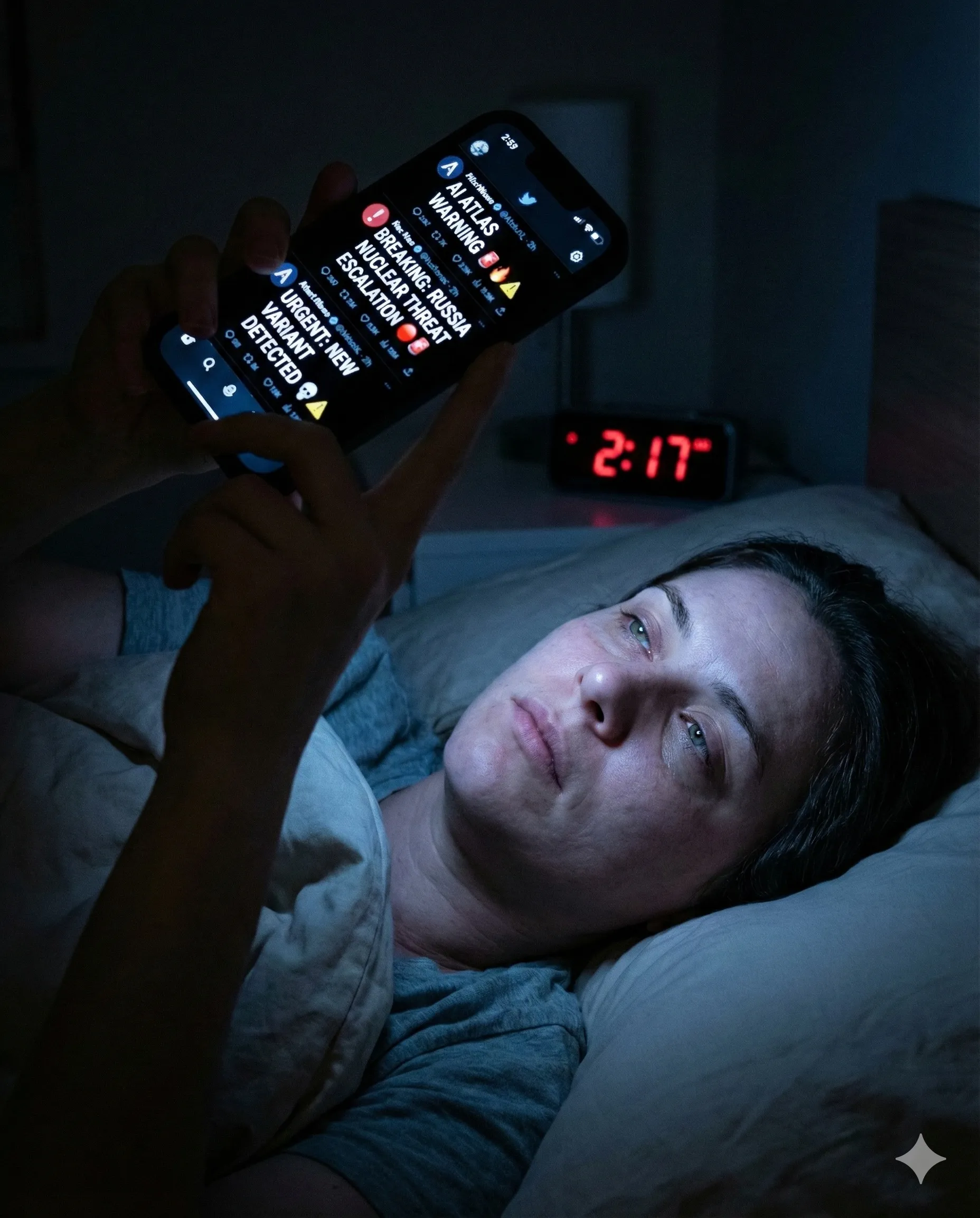 Emotional hijacking — doomscrolling at 2am